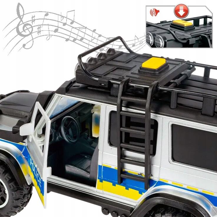 SUV della Polizia Auto con Trazione, Luci, Suoni Polizia Porte Apribili