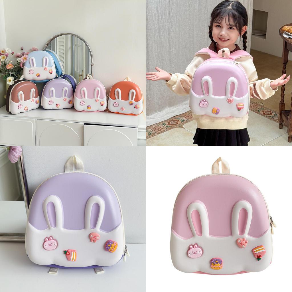 Adorable Cartoon Bunny Backpack For Kids With Light Features Suitable For Ages 2 To 5