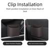 Hanging Vehicle Garbage Bin Waterproof Rubbish Bucket Car Backseat Storage Box  Car Supplies