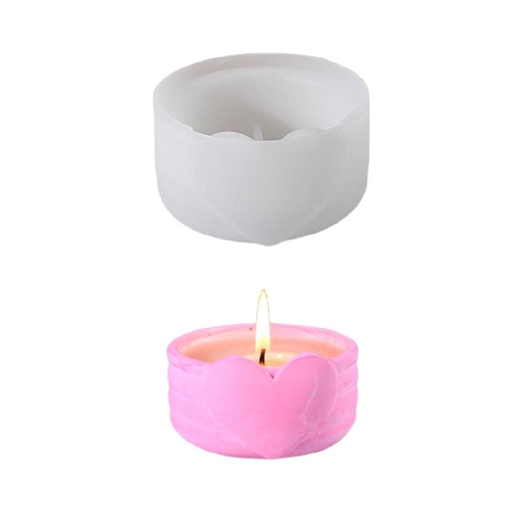 Silicone Resin Molds Jewelry Box Molds Christmas Theme Craft Mold Silicone Candle Base Molds Suitable for Candle Holder