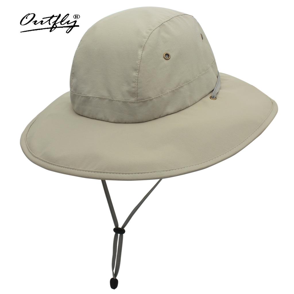 Vår och sommar fritids solskyddshinkhatt utomhus fiske solskydd stor brättehatt stänkskydd stor brättehatt regntät