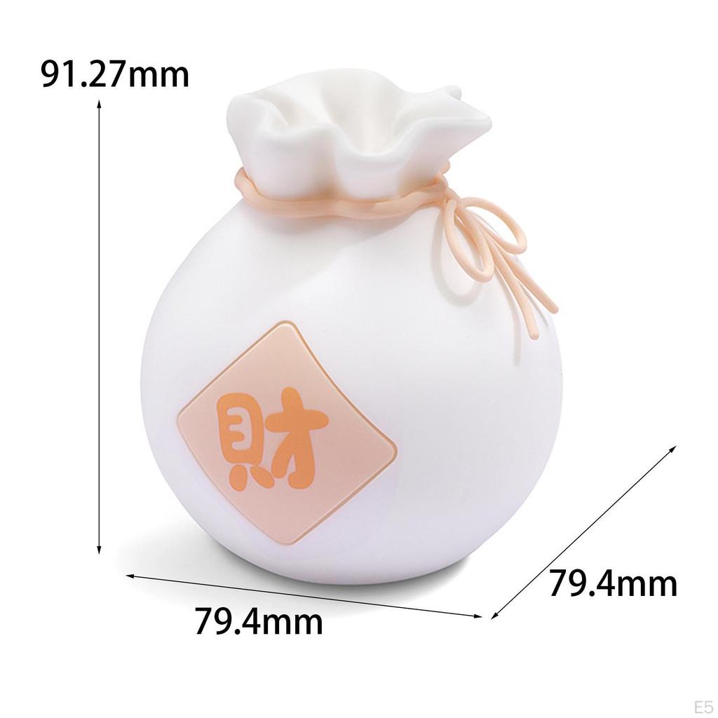 Blessed Bag Shape Night Light Bedside Lamp 15Mins 30Mins Time Setting Birthdays Gift Year Table