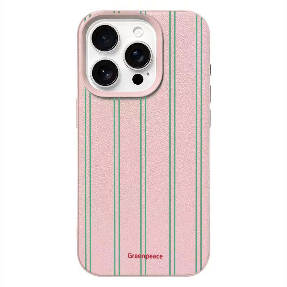 Green Line Phone Case For IPhone 17 Air 16 16E 15 14 13 12 11 Pro Max 16 15 14 Plus Phone Case Bumber Cover 16E 15 14 Case