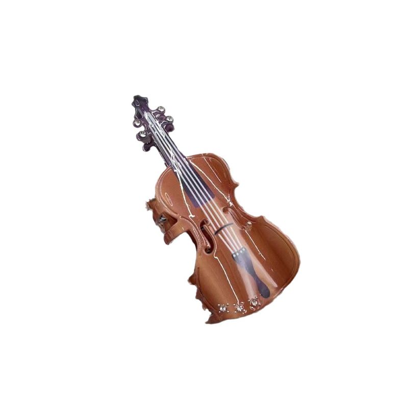 1pc Sunset Violin Hair Clip Ins Cartoon Guitar Hair Clip Coil Hair Clip Shark Clip Large Back of Head Hair Clip