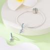 Charm Bead Charms Authentic copper Tulip Plants Insect Pendants Bead Charms Compatible With Bracelets Diy Fine Gift Women Delicate Jewellery Accesso
