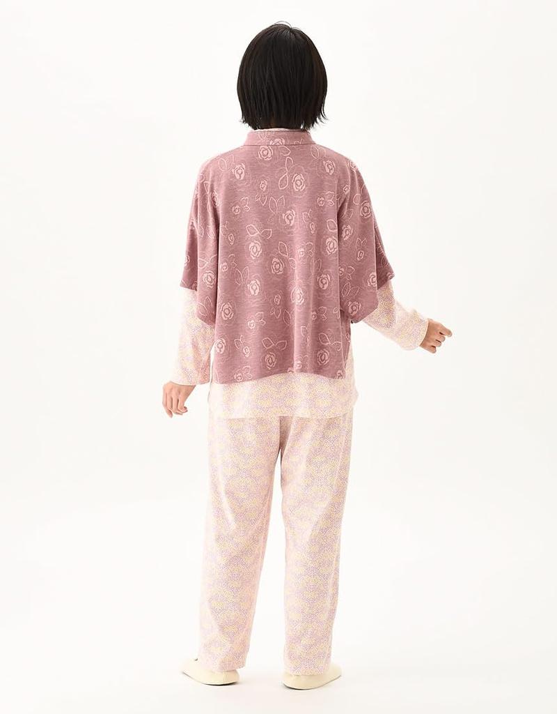 Raku Shoulder wrap Room wear Can be worn as a top by fastening the side buttons Material can be used throughout the season Compatible with household