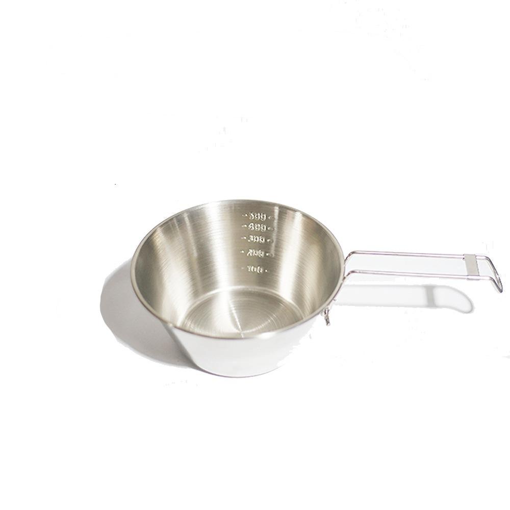 with Scale Snow Roller Bowl Stainless Steel Folding Bowl Easy To Clean Picnic Bowl  Kitchen
