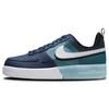 New Air Force 1 Low React Midnight Navy Teal DM0573-400