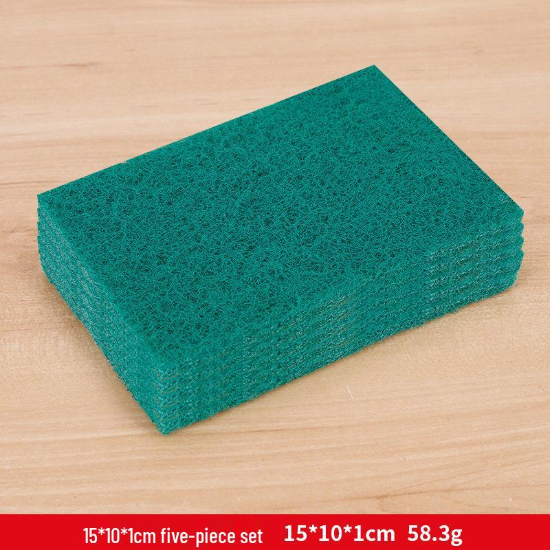 Heavy-Duty Sand-Infused Dishwashing Scrubber for Kitchen Rust Removal
