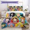 Starring the Classic Japanese Cartoon ONE PIECE Monkey D. Luffy Provides Comfortable Bedding Covers and Pillowcases for Home Use (without Core) K7