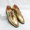 Fashion Men's Leather Loafers All-match Slip-On Shoes Classic Men Designer Dress Flats Comfortable Office Shoes Non-Slip Casual Footwear