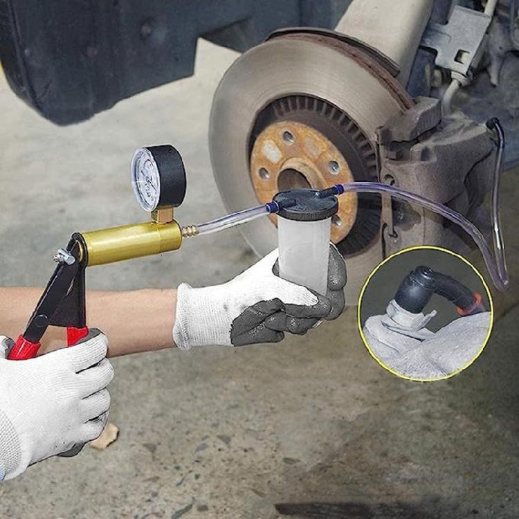 Handhelds Vacuum Pressure Pump Brake Bleeder Adapters Fluid ReservoirTest Bleeding