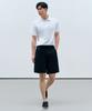 [Cooltandard] Wide Chino Shorts [Navy]