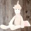 JELLYCAT Mythical Animal Series Jellycat/Animal Milky White Unicorn Soothing Doll Plush Doll 40cm High