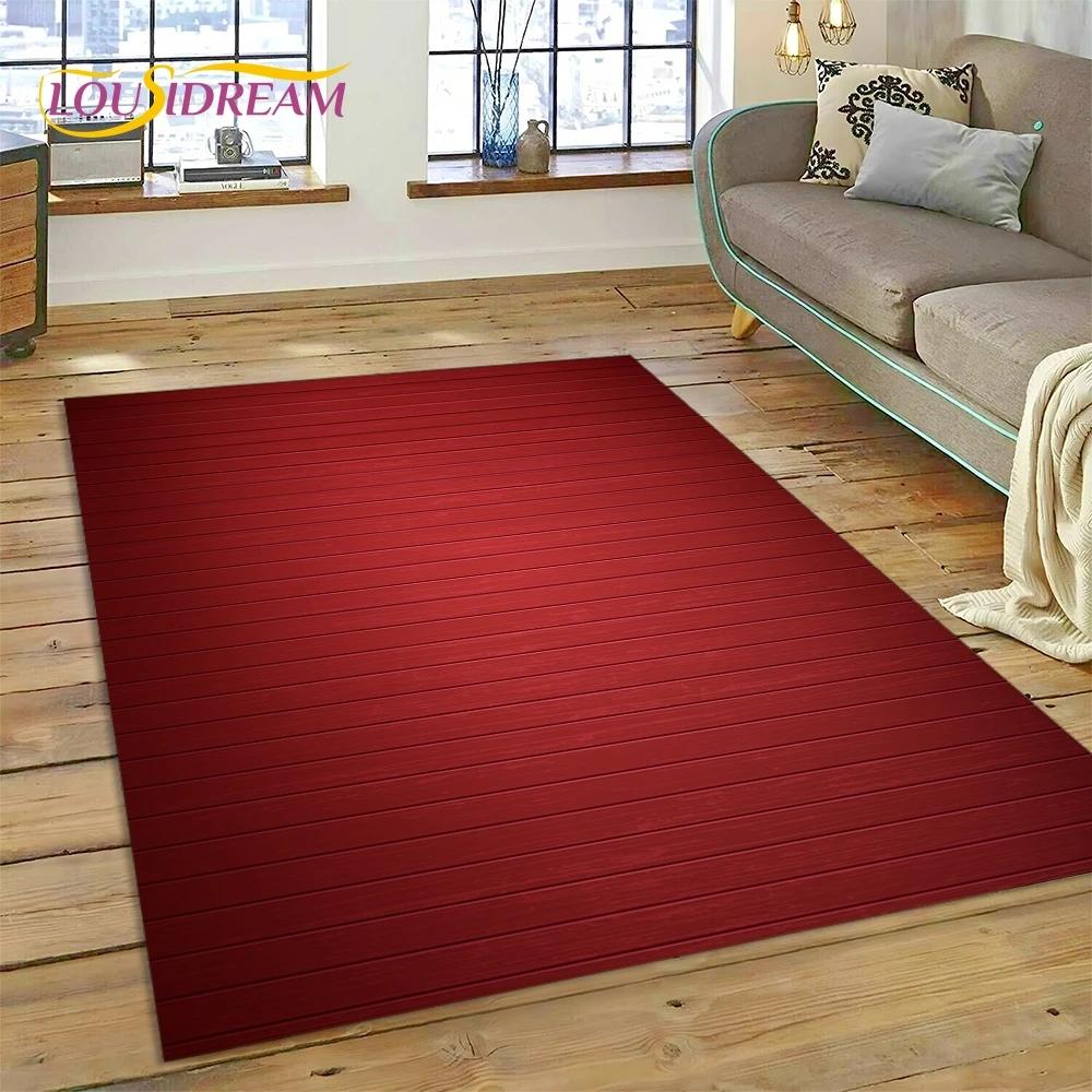 Color 3D Wood Grain Lines Carpet Rug for Bedroom Living Room Home Sofa Decoration,Children Game Large Decor Floor Mat Non-slip