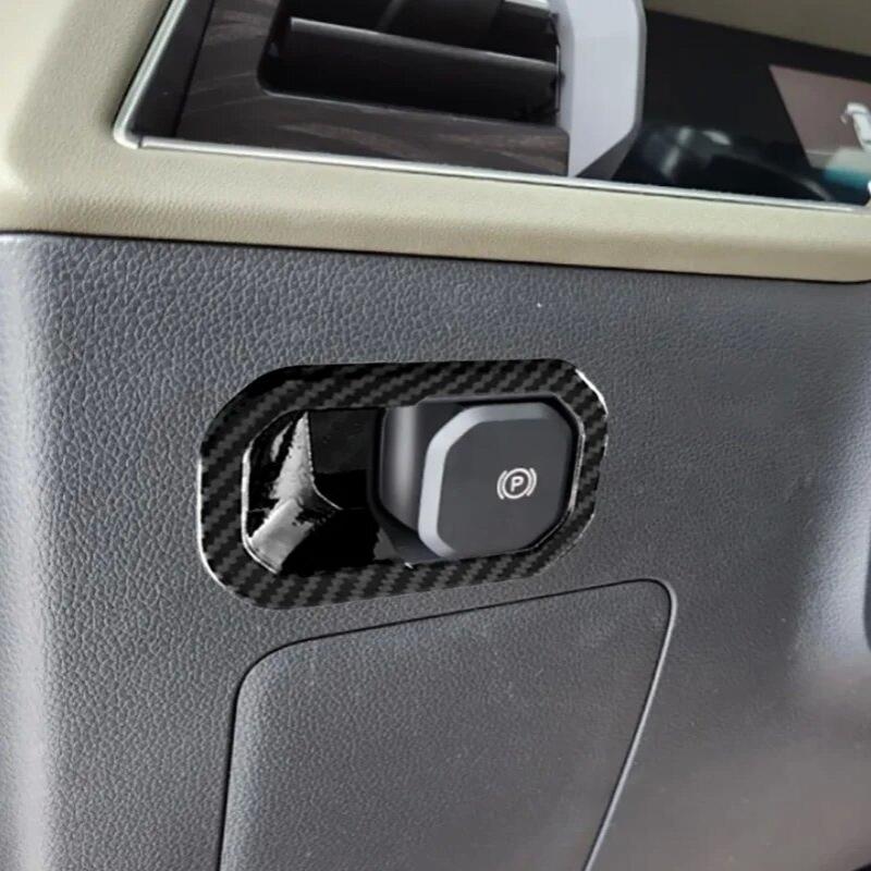 LHD For Ssangyong Torres interior ABS carbonfiber accessories window swtich cover gear shift panle knob air vent cover
