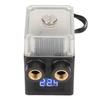 Computer Cooler Pump Ultra Quiet G1 4 Thread 12V 4pin Connector 450L H Temperature Display Transparent CPU Water Pump
