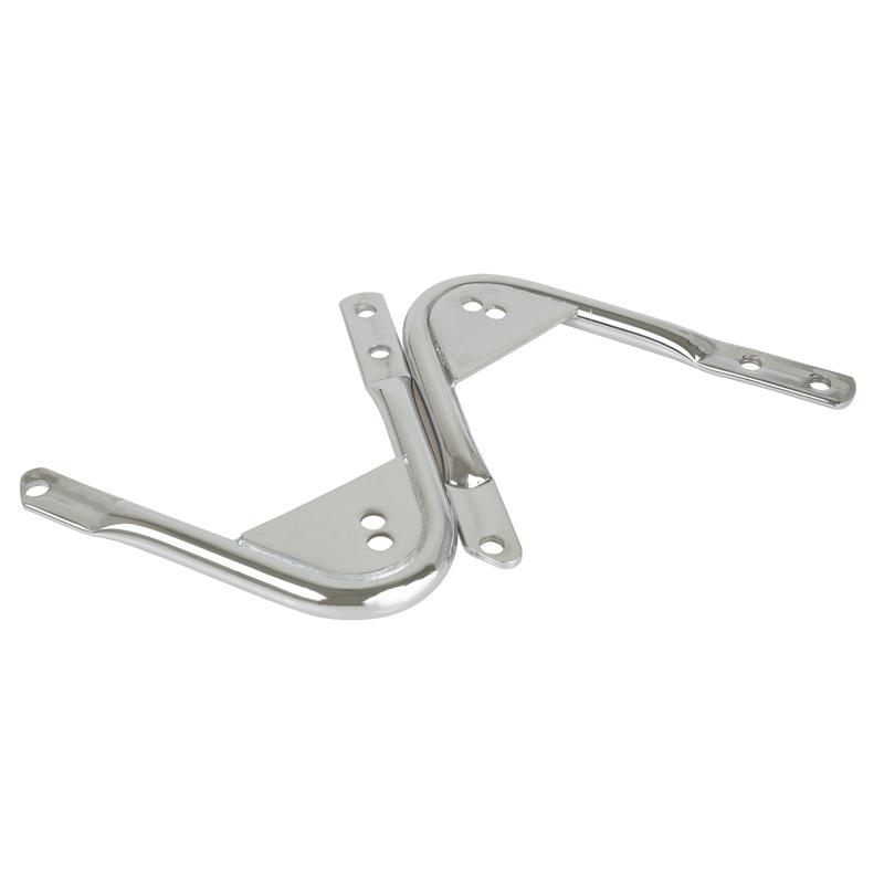 Quick Release Motorcycle Luggage Rack & Backrest for Harley Electra Glide/Road King 97-08