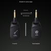 C-01 Wireless Guitar System Built In Channels Wireless Guitar Transmitter Receiver For Electric Guitar Bass Violin