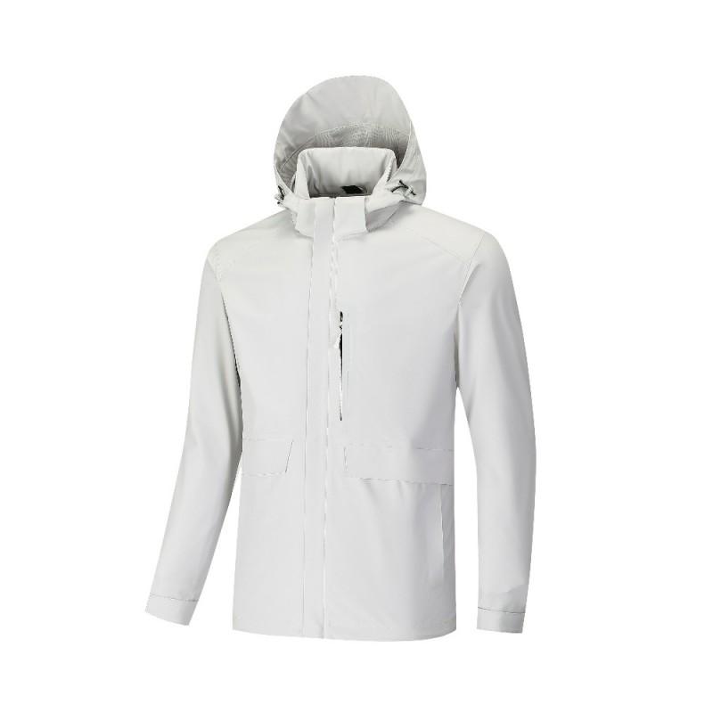 Plus Size Outdoor Hiking Jacket Womens Windproof Hooded Trekking Coat