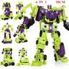 Dönüşen Robot Oyuncakları HZX Defensor Bruticus Superion Devastator IDW 5'TE 1 6'DA 1 TEK KUTUSUZ Setler Aksiyon Figürü KO 6'lı