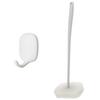 Bath Sponge with Handle for Comfortable Magnetic Hook Set Bath Sponge Washing, (Long Handle/Hanging Type) - (Floating Storage)