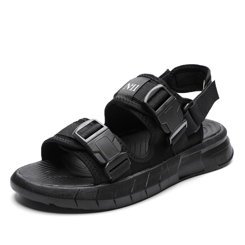 Fashion Summer Comfortable Outdoor Men's Thick Sole Sandals Lightweight Men Shoes for Male Casual Shoes Water Walking Soft Beach Sandals