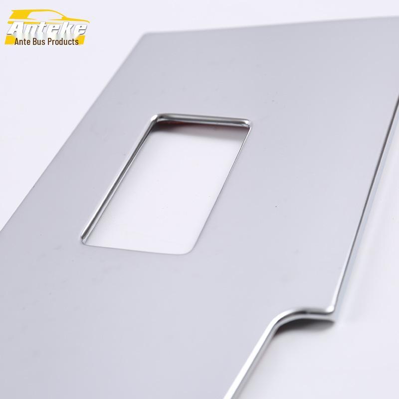 Fits 14 Corolla Models: Glass Switch Decorative Frame for Door Window Armrest Lift Button