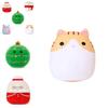 Cute 20cm Christmas Santa Claus Christmas Tree Plush Toy Soft Stuffed Doll Wholesale