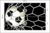 Photomural 3D Soccer Ball In Net Washable Fleece 254x184