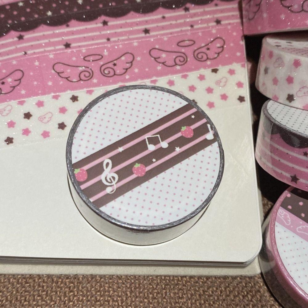 Stars Collage Tape Strawberry DIY Tape New Decorative Tape