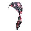 Fashion Headscarf Hat New Women Hat Flower Print Bandana Scarf Muslim Chemo Hat for Parties Travel and Daily Use