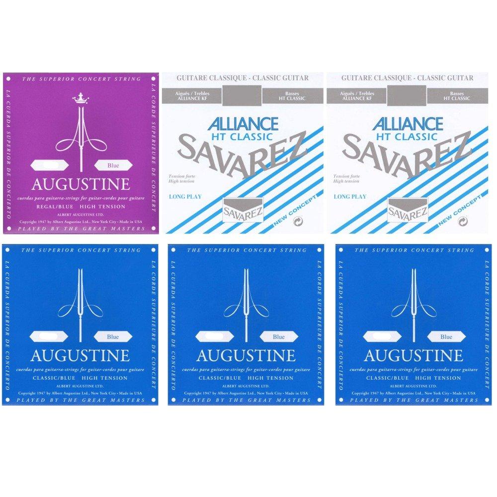 

AUGUSTINE SAVAREZ classical guitar string special set [3 sets] [Park] + синий