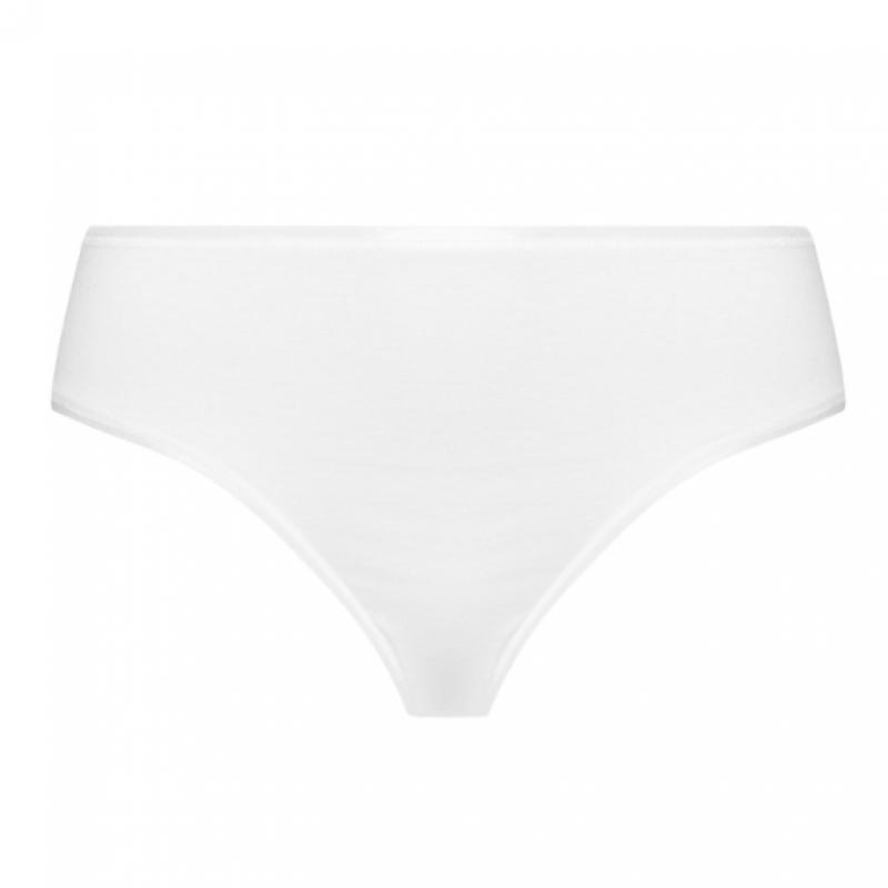 Hanro Cotton Seamless Midi Brief  White 71626 