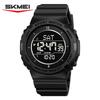 SKMEI 2400 LED Display Military Digital Mens Wristwatch Electronic Shock Clock Waterproof Sport Watch for Men 1637 Reloj Hombre