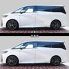 SecondStage Toyota 40 Series Pillar Garnish Carbon Fiber for vehicles with genuine side T743DCB Vellfire/Alphard (Digital Look, visors)