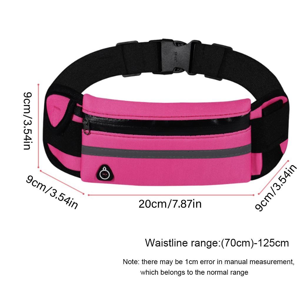 Outdoor Sports Waist Bag Running Waist Packs Hiking Packs for Man Women Carrying