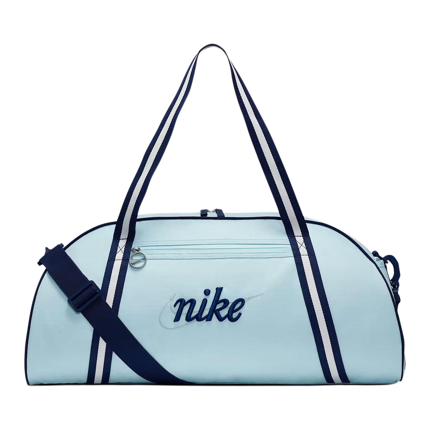 Nike Polyester Gym Bag Unisex Glacier Blue & Blue Cavern DH6863-474