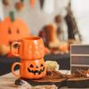 Creative Halloween Cushaw  Cute Mug Hand-painted Suitable For Halloween Party Scene Decoration