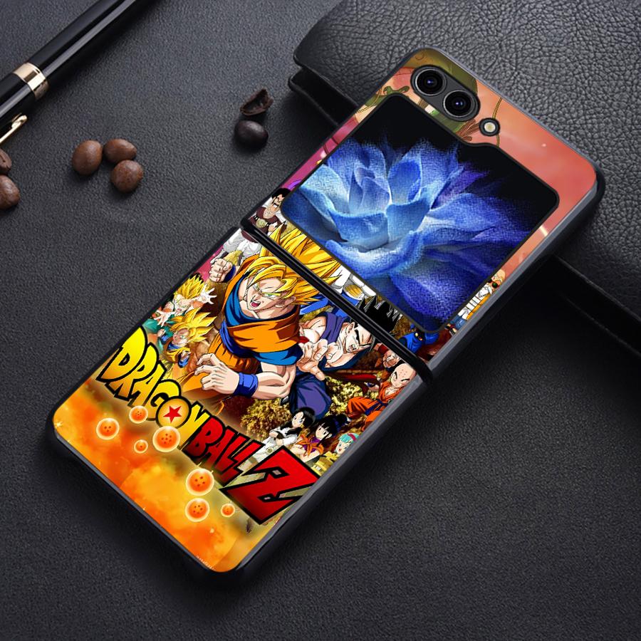 

D-Dragon Ball Goku Case for Samsung Galaxy Flip3 Flip7 FE Flip4 Z Flip 7 6 5 4 3 Flip5 Flip6 Back Phone Cover Funda Galaxy Z Flip7 FE