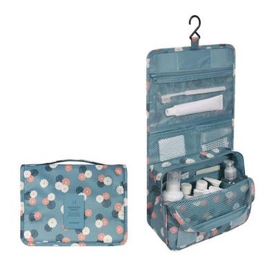 Neceser de Viaje Plegable para Mujer con Gancho para Colgar