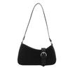 Women Simple Casual Solid Color Daily Commute Underarm Shoulder Small Square Bag