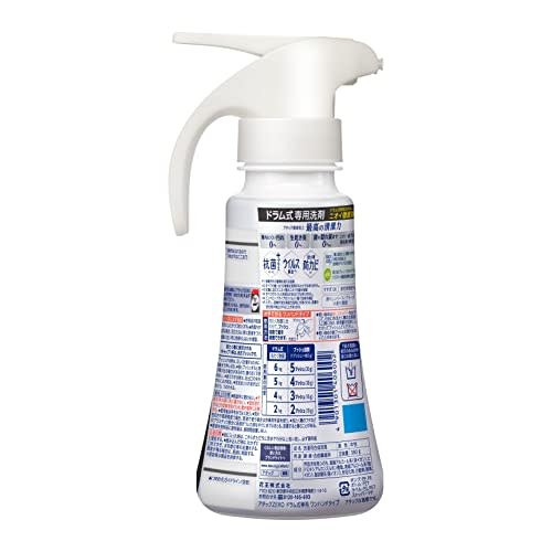 Attack Zero Laundry Detergent Liquid Attack Liquid Best Cleaning Power In History Drum Type Only One Hand Type 380g