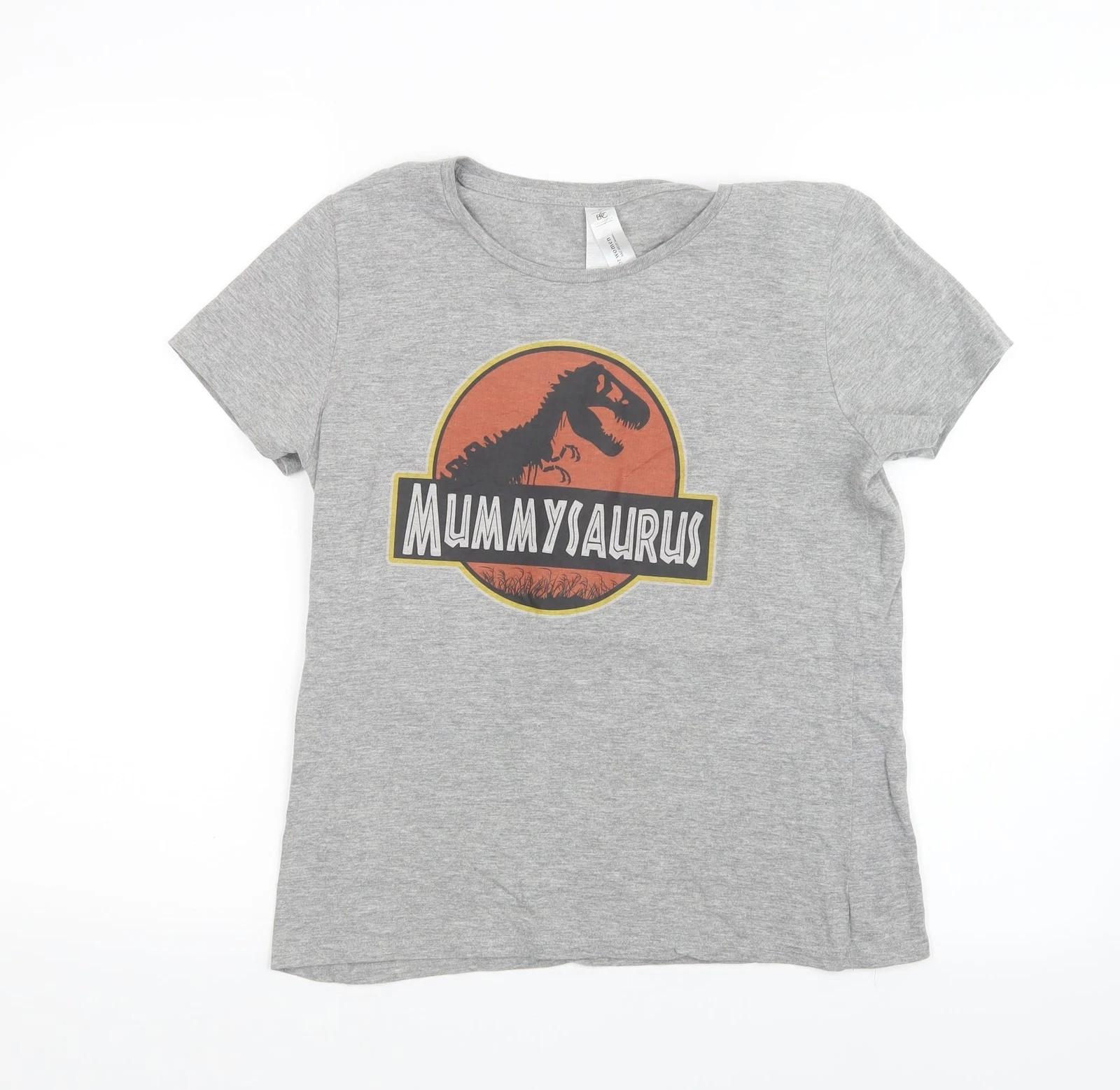 

BC Collection Womens Grey Cotton Blend T-Shirt Size M XL
