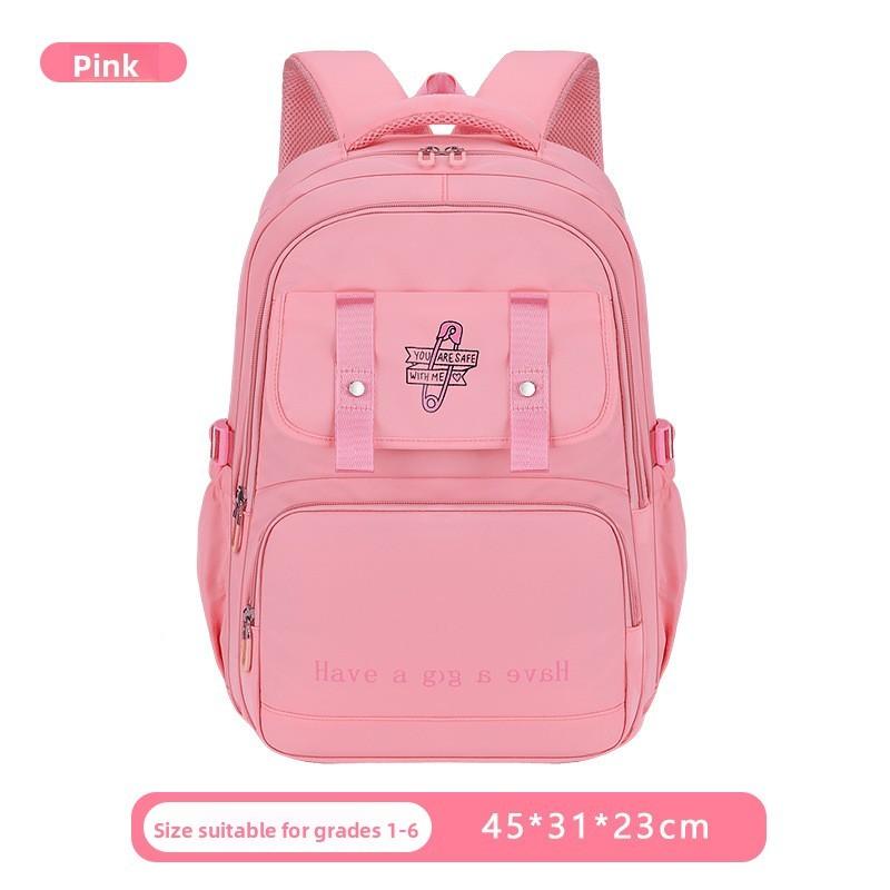 

Backpack Letter Fashion With Waterproof Material For Middle School Campus And