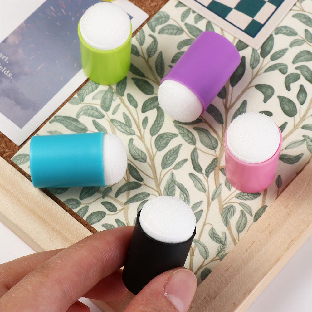 5PCS Craft Finger Painting Sponge Inking Staining Painting Finger Cot Dauber Sponge  Painting Tools