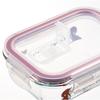 Skater Heat-Resistant Glass Storage Container, Curious George Design, 370ml, Small Size, Oven, Microwave, and Dishwasher Safe, GBST4-A