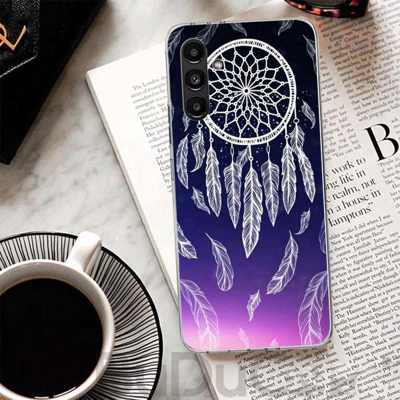 Retro Feather Dreamcatcher Phone Case For Samsung A17 A16 A26 A36 A56 A15 A14 A13 A55 A54 A53 A35 A34 A33 A25 A24 A23 A05S A04S