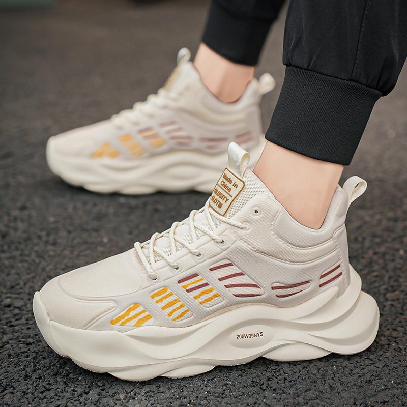 Men's Shoes Breathable Work Safety Shoes Trendy Non-slip Sports Comfortable Insoles Rubber Upper Men Shoes Tenis Para Hombre