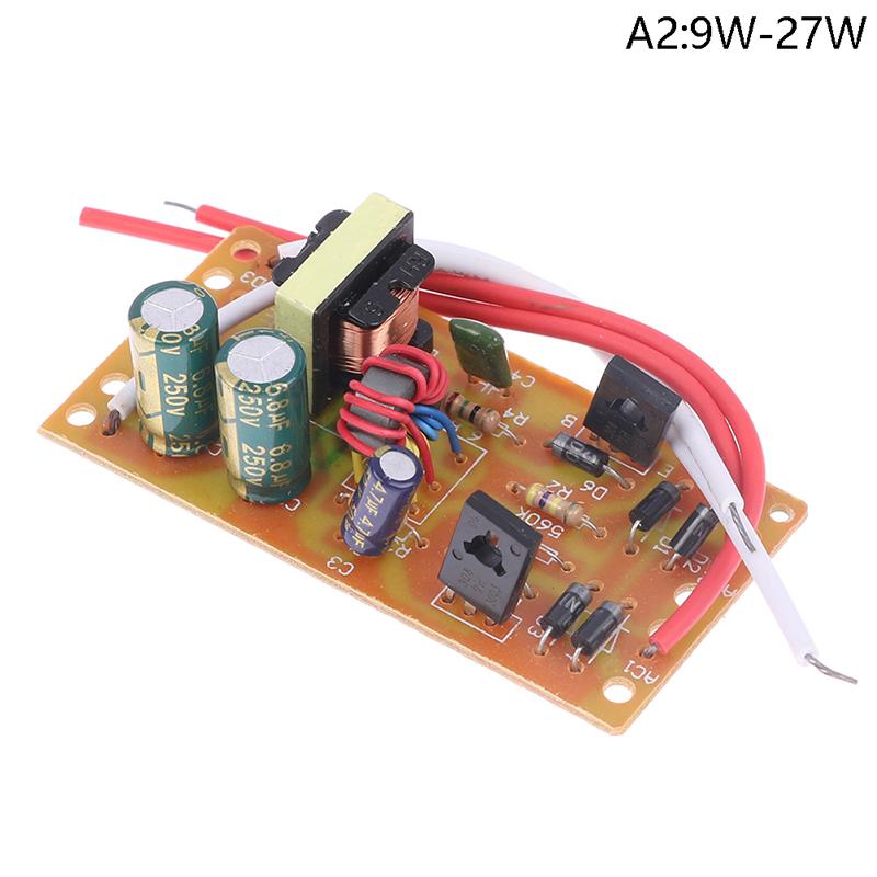 Circuit Board Ballast for Table Lamp 7W-27W, Eye Protection Lamp Rectifier Board with Spare Capacitor